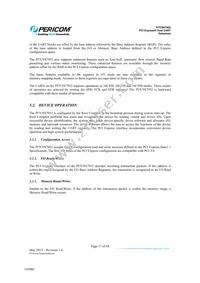 PI7C9X7952AFDE Datasheet Page 17