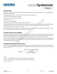 PI7C9X798ME Datasheet Page 18