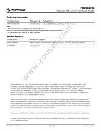 PI7C9X9204SLFDEX Datasheet Page 2