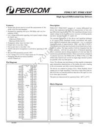 PI90LV387AEX Datasheet Cover