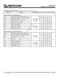 PI90LVB010WEX Datasheet Page 4