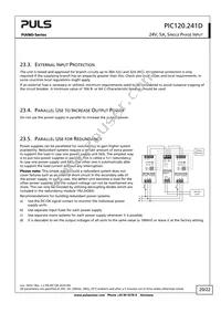 PIC120.241D Datasheet Page 20