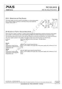 PIC120.241D Datasheet Page 22