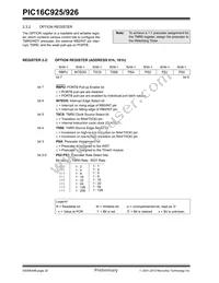 PIC16LC926T-I/PT Datasheet Page 20