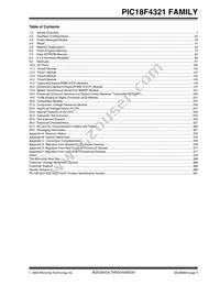 PIC18LF4321T-I/ML Datasheet Page 7