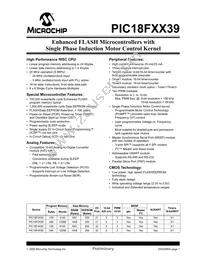 PIC18LF4439T-I/ML Datasheet Page 3