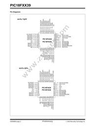 PIC18LF4439T-I/ML Datasheet Page 4