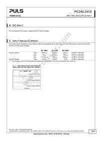 PIC240.241D Datasheet Page 5