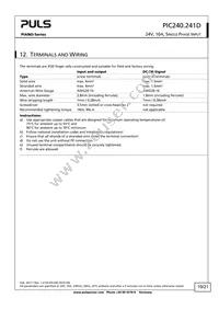 PIC240.241D Datasheet Page 10