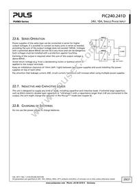 PIC240.241D Datasheet Page 20