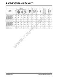 PIC24F16KA304-E/MV Datasheet Page 2