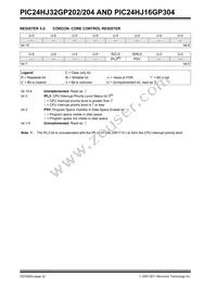 PIC24HJ32GP204-H/PT Datasheet Page 22