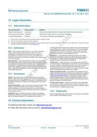 PIMN31 Datasheet Page 11