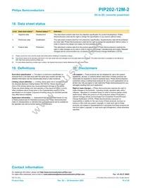 PIP202-12M-2 Datasheet Page 19