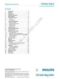 PIP202-12M-2 Datasheet Page 20