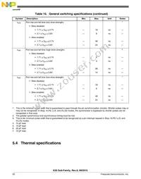 PK20FX512VMD12 Datasheet Page 20