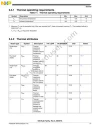 PK20FX512VMD12 Datasheet Page 21