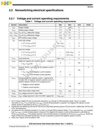 PK20N512VLL100 Datasheet Page 13