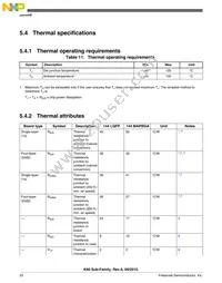 PK61FN1M0VMD15 Datasheet Page 22