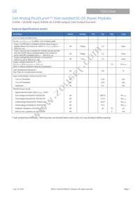 PKX014A0X43-SRZ Datasheet Page 5