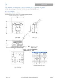 PKX014A0X43-SRZ Datasheet Page 20