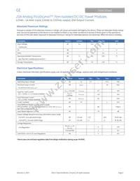 PKX020A0X3-SRZ Datasheet Page 2