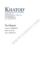 PL112706 Datasheet Cover