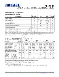 PL138-18FC Datasheet Page 3