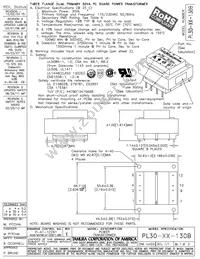 PL30-32-130B Datasheet Cover