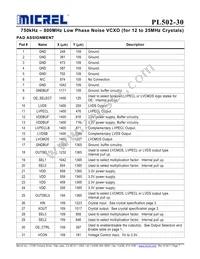 PL502-30WC Datasheet Page 7
