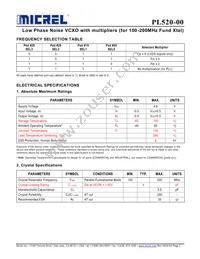 PL520-00DC Datasheet Page 2