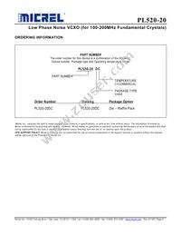 PL520-20DC Datasheet Page 8