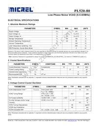 PL520-80DC Datasheet Page 2