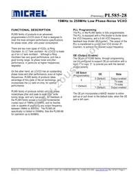 PL585-28DC Datasheet Page 3