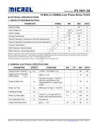 PL585-28DC Datasheet Page 4