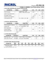 PL585-28DC Datasheet Page 5