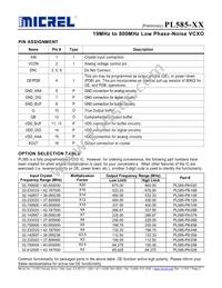 PL585-P8-358OC Datasheet Page 2