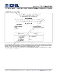 PL586-08DC Datasheet Page 5