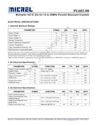 PL602-00DC Datasheet Page 2