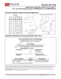 PL611-01-F93TC Datasheet Page 3