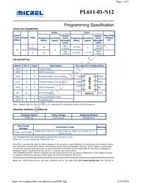 PL611-01-N12MC-R Datasheet Cover