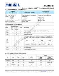 PL611S-27-O48GC Datasheet Page 2