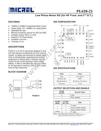 PL620-21DC Datasheet Cover