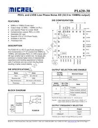 PL620-30DC Datasheet Cover