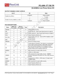 PL680-39QC Datasheet Page 2