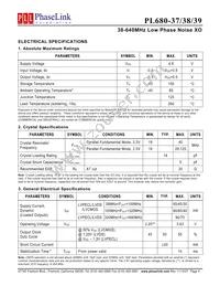 PL680-39QC Datasheet Page 4