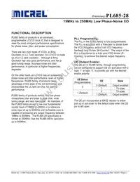 PL685-28DC Datasheet Page 3