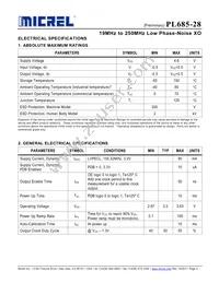 PL685-28DC Datasheet Page 4