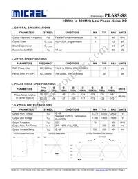 PL685-88DC Datasheet Page 5