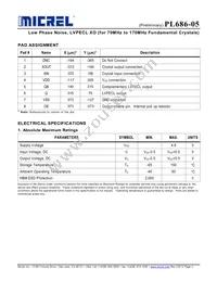 PL686-05DC Datasheet Page 2